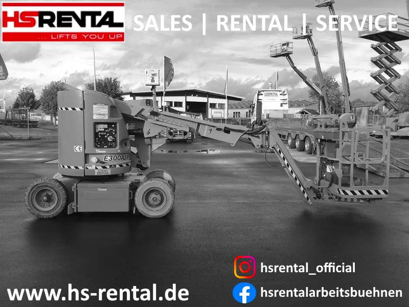 JLG E300 AJP elektro 11m (1820) - Артикулираща платформа: снимка 1 JLG E300 AJP elektro 11m (1820) - Артикулираща платформа: снимка 1