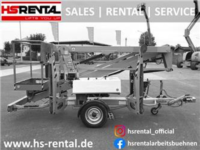 Niftylift 120TAC elektro 12m (1739) - Вишка на ремарке: снимка 1 Niftylift 120TAC elektro 12m (1739) - Вишка на ремарке: снимка 1