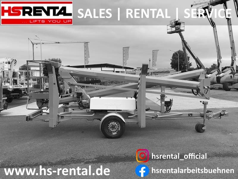 Niftylift 170HE elektro 17m (1837) - Вишка на ремарке: снимка 1 Niftylift 170HE elektro 17m (1837) - Вишка на ремарке: снимка 1