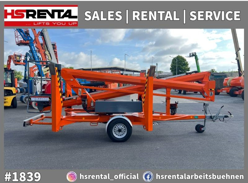 Niftylift 170HE elektro 17m (1839) - Вишка на ремарке: снимка 1 Niftylift 170HE elektro 17m (1839) - Вишка на ремарке: снимка 1