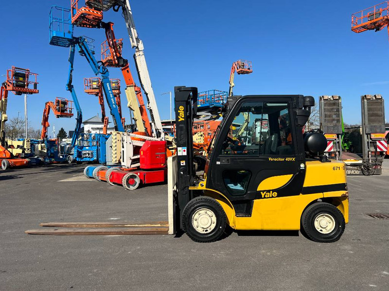 Yale GLP40VX Gas 4T 3.65m (1827) - Газокар: снимка 2 Yale GLP40VX Gas 4T 3.65m (1827) - Газокар: снимка 2