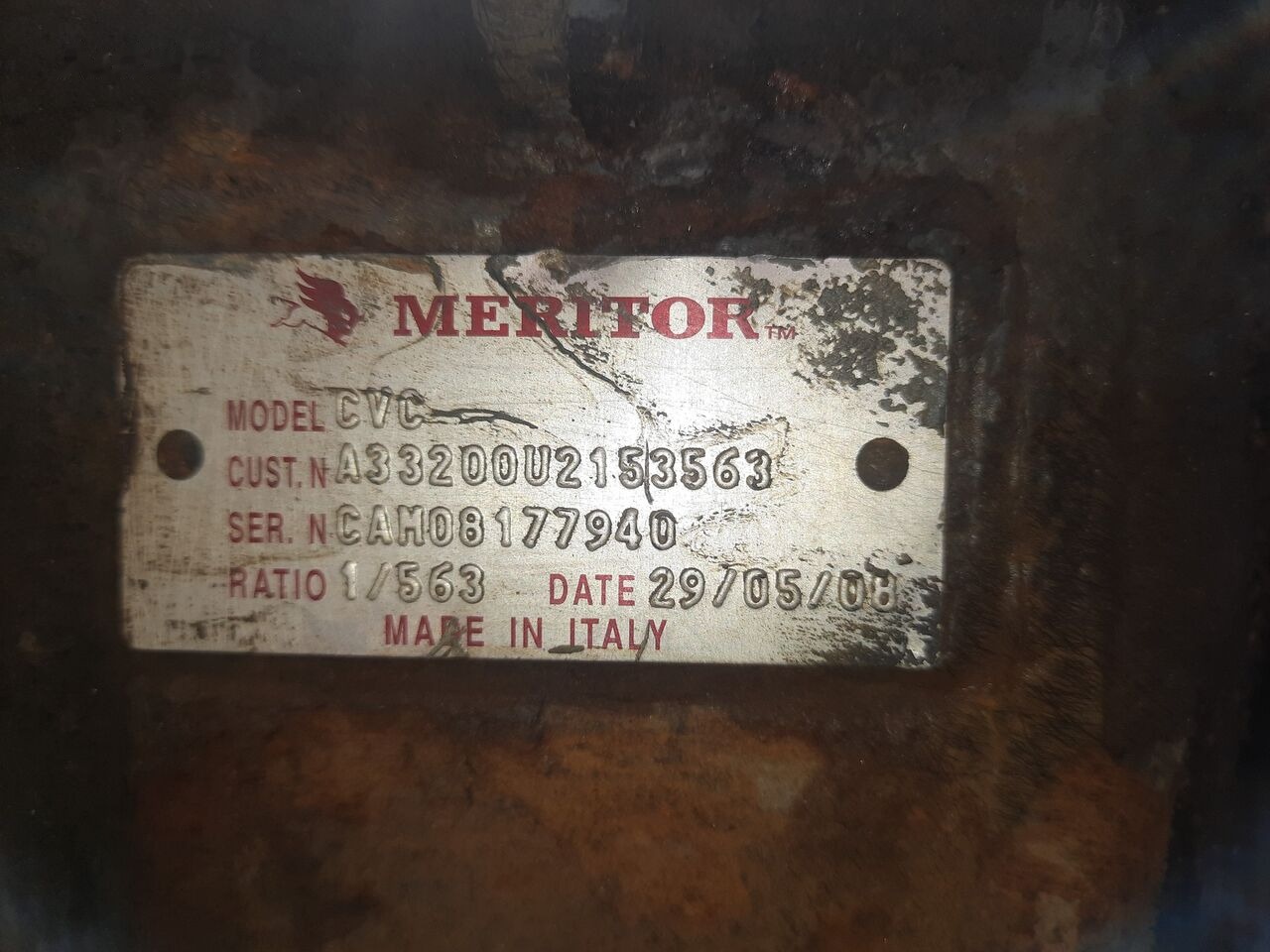 IVECO CVC Meritor IVECO City - Диференциал за Автобус: снимка 1 IVECO CVC Meritor IVECO City - Диференциал за Автобус: снимка 1