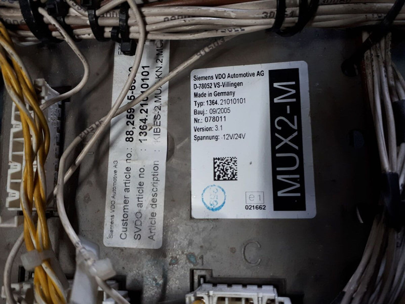 MAN MUX2-M 1364.21020101/ 1364.21010101 - Блок за управление: снимка 5 MAN MUX2-M 1364.21020101/ 1364.21010101 - Блок за управление: снимка 5