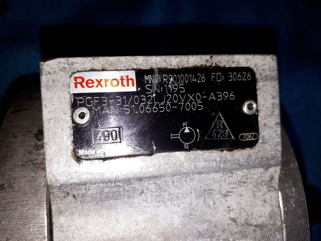 MAN REXROTH . R901001426 FD. 3026 ( 58727) ) Volvo City - Маслена помпа за Автобус: снимка 1 MAN REXROTH . R901001426 FD. 3026 ( 58727) ) Volvo City - Маслена помпа за Автобус: снимка 1