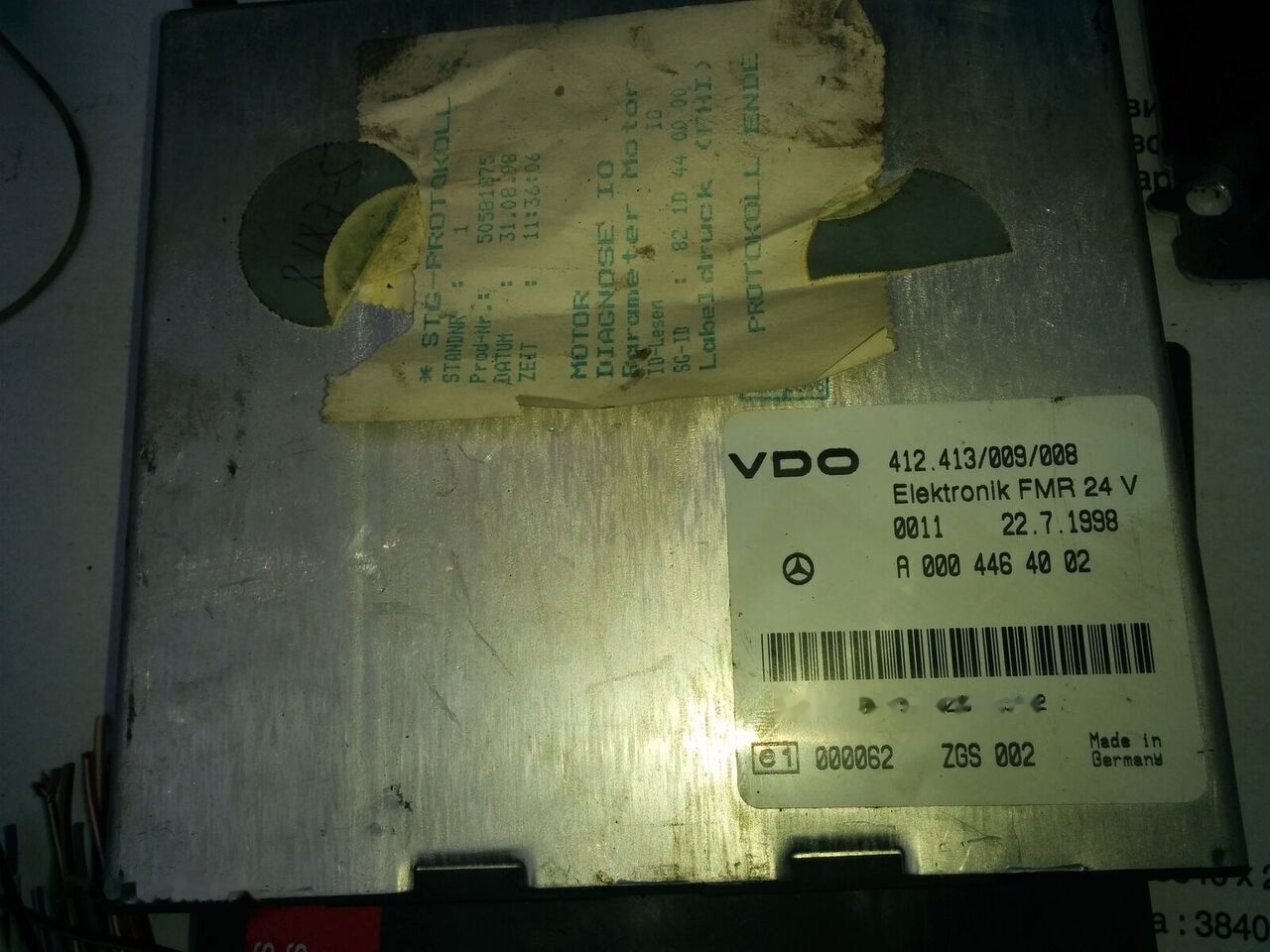 MAN VDO 412.409/007/002. 412.413.009\008 . 412.413.005.003 - Блок за управление за Автобус: снимка 4 MAN VDO 412.409/007/002. 412.413.009\008 . 412.413.005.003 - Блок за управление за Автобус: снимка 4