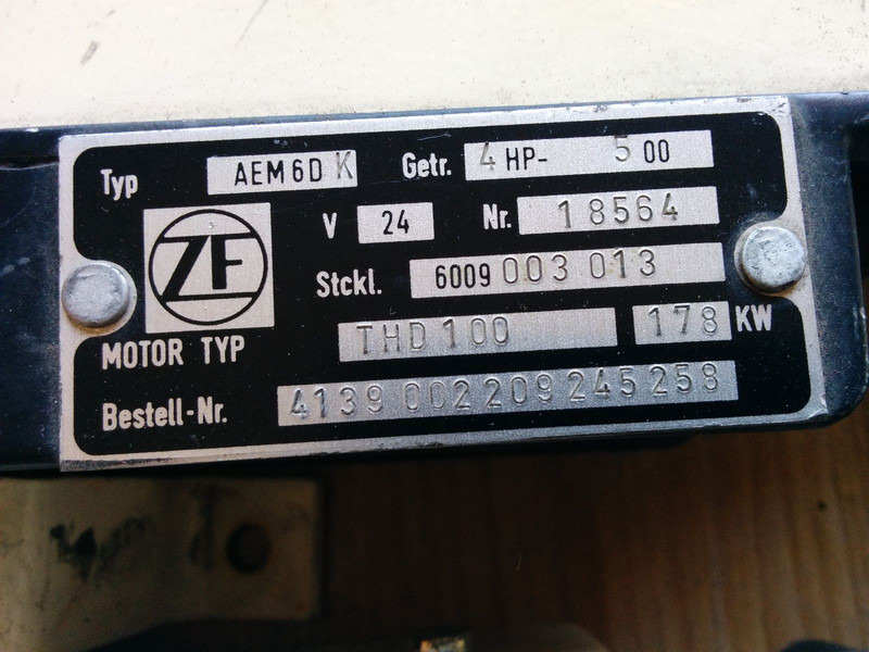 Mercedes-Benz ZF AEM-6DK - Блок за управление: снимка 3 Mercedes-Benz ZF AEM-6DK - Блок за управление: снимка 3