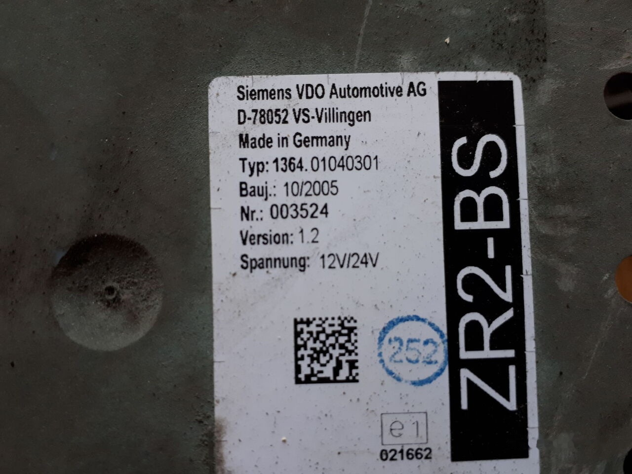 Блок за управление за Автобус Scania MUX2-B MUX2-M.MUX2-B+/ ZR2-BS/ ZR2-BD   Scania Neoplan: снимка 6