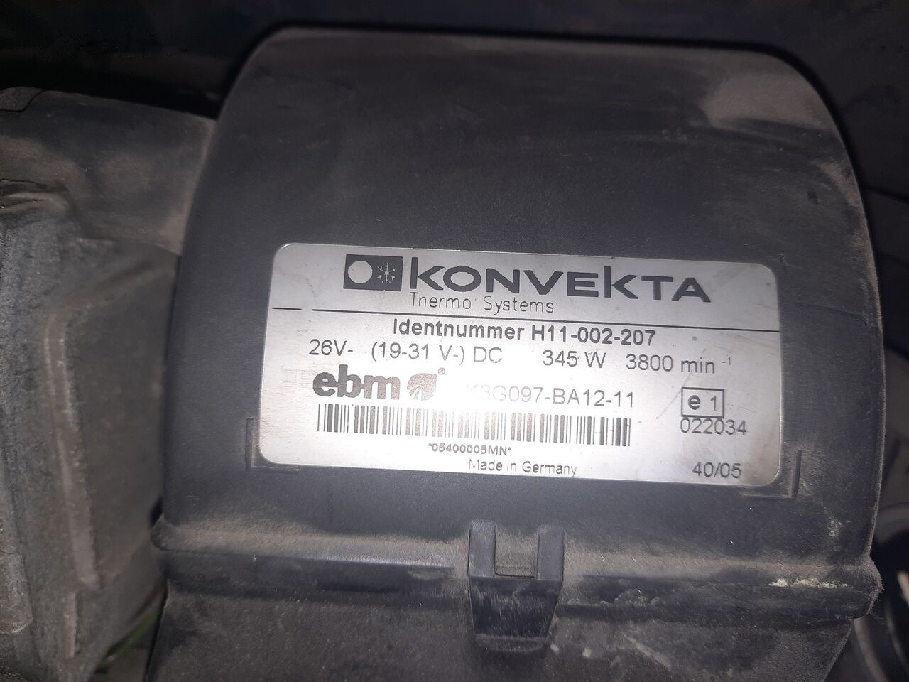 Solaris ventilyator IVECO Cursor 8 - Кабина и интериор за Автобус: снимка 1 Solaris ventilyator IVECO Cursor 8 - Кабина и интериор за Автобус: снимка 1