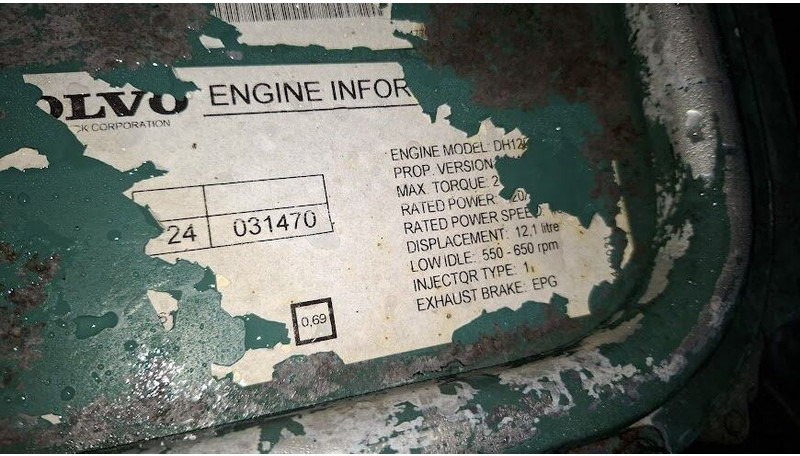 Volvo DH12D 420EC01. DH12E340EC06 . - Двигател: снимка 4 Volvo DH12D 420EC01. DH12E340EC06 . - Двигател: снимка 4