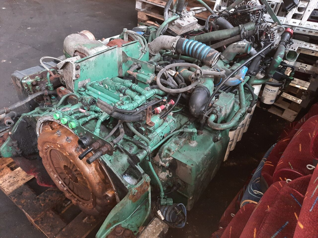 Двигател за Автобус Volvo DH12E340EC06 . DH12D 340.   Volvo B12: снимка 13