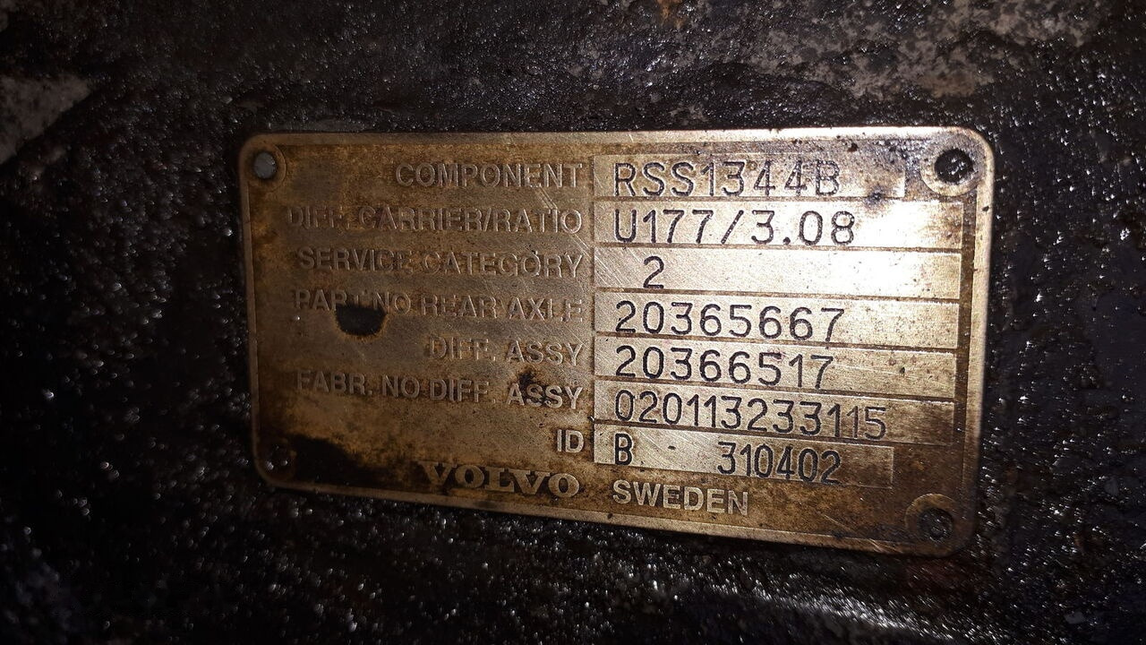 Volvo MS17X.- 2.85/ 3.08 .\5.29\ 5.63. Volvo FH12\ FH-13 truck - Диференциал за Камион: снимка 2 Volvo MS17X.- 2.85/ 3.08 .\5.29\ 5.63. Volvo FH12\ FH-13 truck - Диференциал за Камион: снимка 2