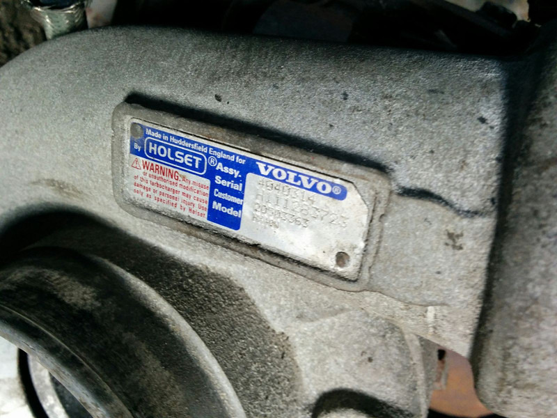 Volvo Вольво HOLSET HX40M . HX40G - Турбина: снимка 4 Volvo Вольво HOLSET HX40M . HX40G - Турбина: снимка 4