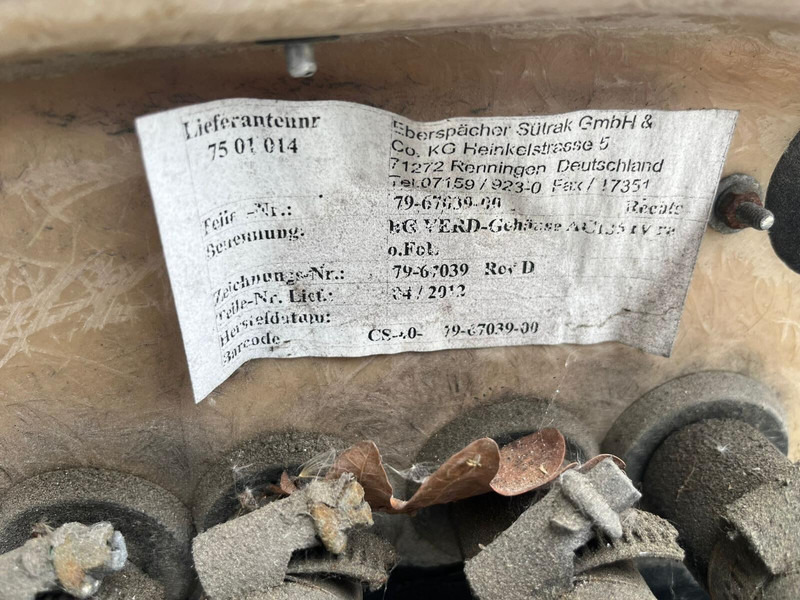 Volvo b12 - Част от климатичната система: снимка 4 Volvo b12 - Част от климатичната система: снимка 4