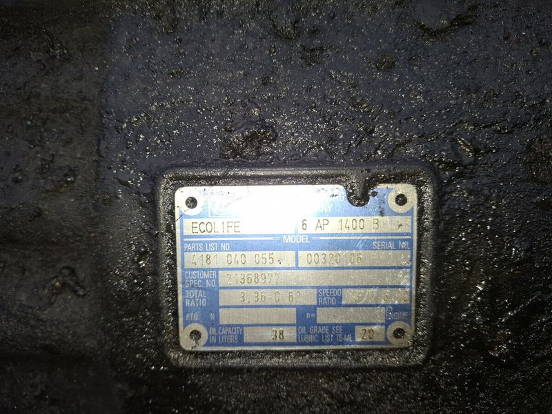 ZF 6AP1400B 4181040055 - Скоростна кутия: снимка 3 ZF 6AP1400B 4181040055 - Скоростна кутия: снимка 3
