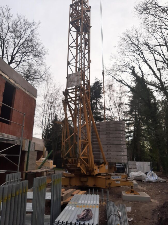 Potain GTMR 336A - Самоиздигащ се кулокран: снимка 2 Potain GTMR 336A - Самоиздигащ се кулокран: снимка 2