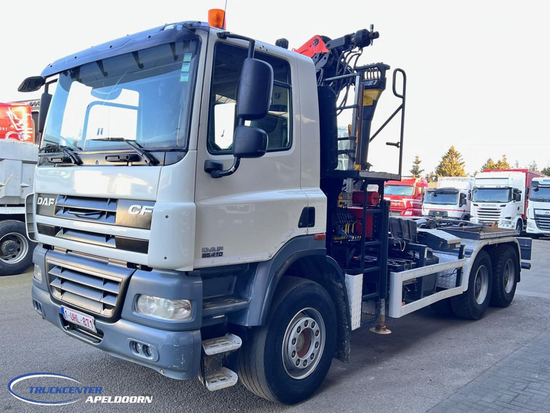 DAF CF 85.410 6x4 Bladgeveerd, Palfinger PK16001, Pallift - Мултилифт с кука камион, Камион с кран: снимка 3 DAF CF 85.410 6x4 Bladgeveerd, Palfinger PK16001, Pallift - Мултилифт с кука камион, Камион с кран: снимка 3