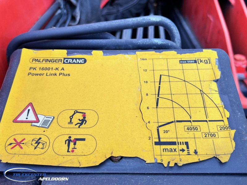 Мултилифт с кука камион, Камион с кран DAF CF 85.410 6x4 Steel springs, Palfinger PK 16001, Palift: снимка 10