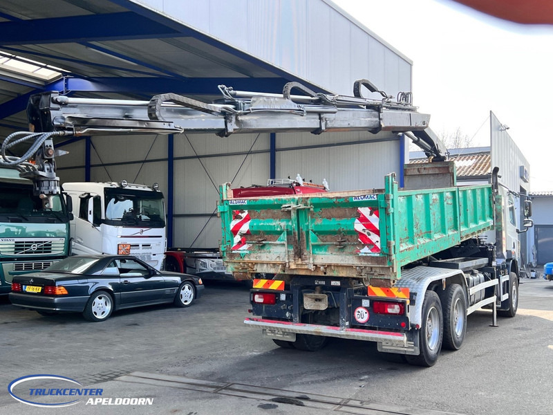 DAF CF 85.410 ATE, Hiab 166, 6x4 Steel spring - Самосвал камион, Камион с кран: снимка 2 DAF CF 85.410 ATE, Hiab 166, 6x4 Steel spring - Самосвал камион, Камион с кран: снимка 2