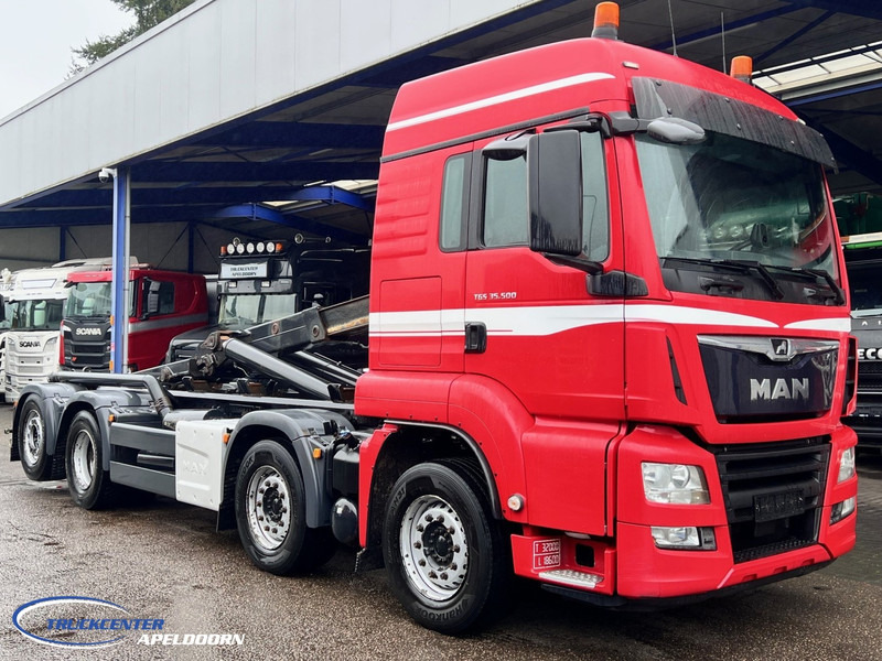 MAN TGS 35.500 8x2, Euro 6, Blower compressor - Мултилифт с кука камион: снимка 1 MAN TGS 35.500 8x2, Euro 6, Blower compressor - Мултилифт с кука камион: снимка 1
