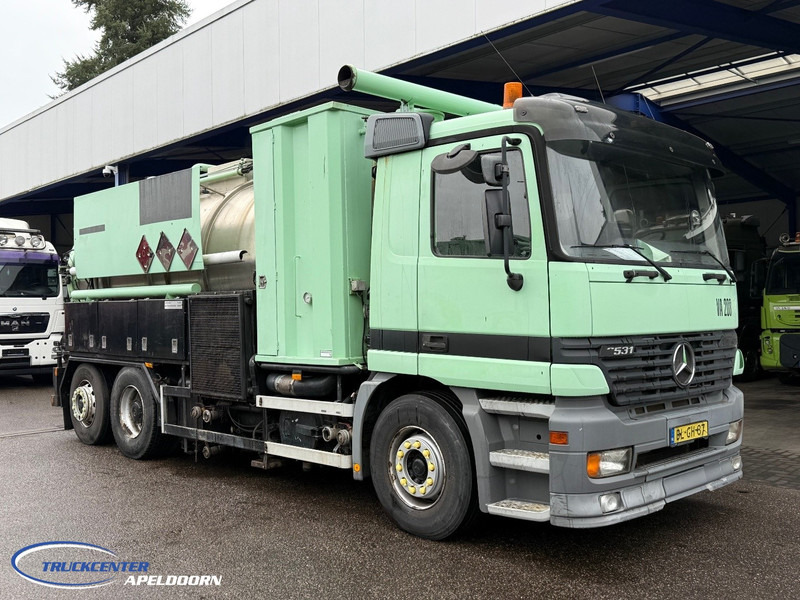 Mercedes-Benz ACTROS 2531 L 6X2/NLA ADR, RVS tank, Naafreductie - Каналопочистваща машина: снимка 1 Mercedes-Benz ACTROS 2531 L 6X2/NLA ADR, RVS tank, Naafreductie - Каналопочистваща машина: снимка 1