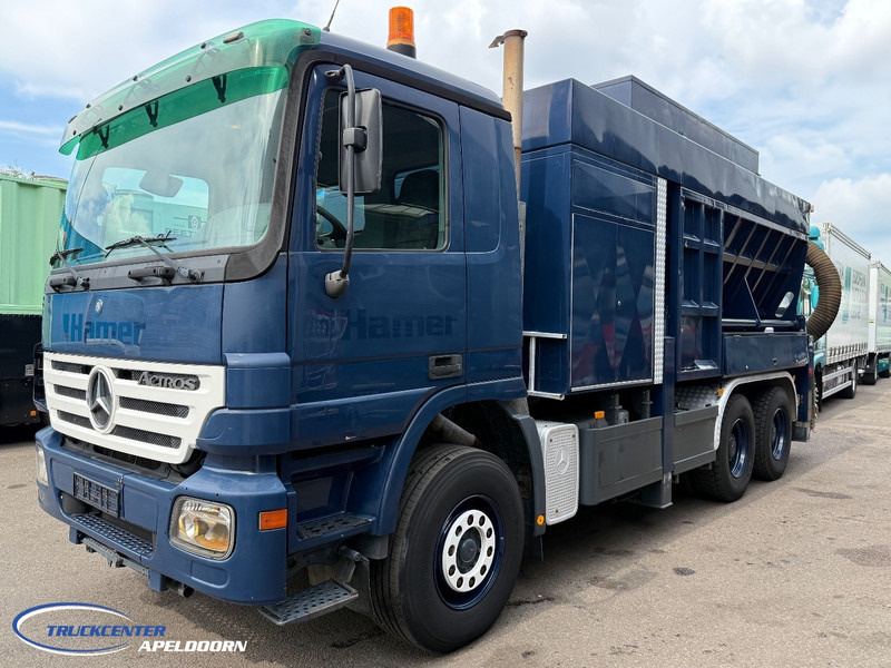 Mercedes-Benz Actros 2636 RSP ESE 26/7, 6x4 Big axles, Steel springs, Saugbagger - Каналопочистваща машина: снимка 3 Mercedes-Benz Actros 2636 RSP ESE 26/7, 6x4 Big axles, Steel springs, Saugbagger - Каналопочистваща машина: снимка 3