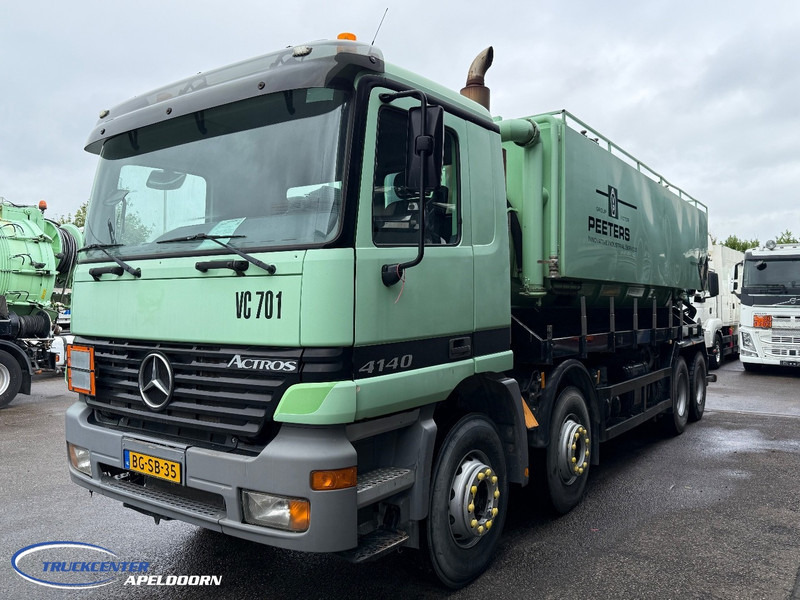 Mercedes-Benz Actros 4140 8x4 Naafreductie, Bladgeveerd, ADR - Каналопочистваща машина: снимка 3 Mercedes-Benz Actros 4140 8x4 Naafreductie, Bladgeveerd, ADR - Каналопочистваща машина: снимка 3