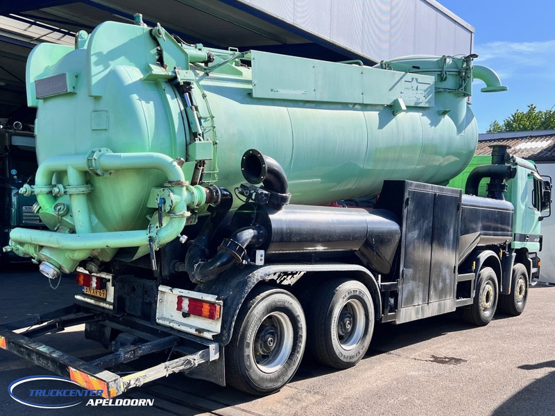 Mercedes-Benz Actros 4140 Naaktgeboren Vortex VP8000, 8x4 Steel spring Manuel - Каналопочистваща машина: снимка 2 Mercedes-Benz Actros 4140 Naaktgeboren Vortex VP8000, 8x4 Steel spring Manuel - Каналопочистваща машина: снимка 2