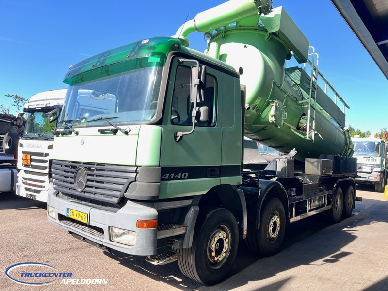 Mercedes-Benz Actros 4140 Naaktgeboren Vortex VP8000, 8x4 Steel spring Manuel - Каналопочистваща машина: снимка 3 Mercedes-Benz Actros 4140 Naaktgeboren Vortex VP8000, 8x4 Steel spring Manuel - Каналопочистваща машина: снимка 3