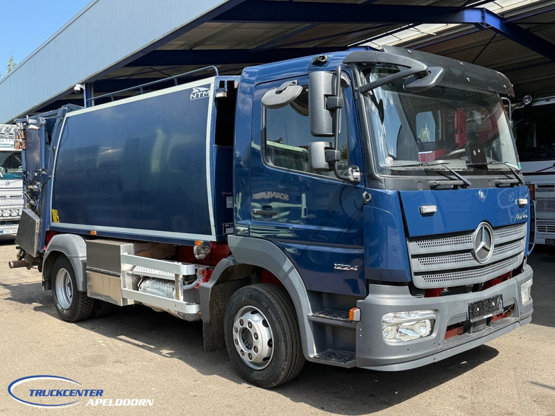 Mercedes-Benz Atego 1224 Euro 6, 6 Cilinder, AC, NTM 1 Compartment - Боклукчийска кола: снимка 1 Mercedes-Benz Atego 1224 Euro 6, 6 Cilinder, AC, NTM 1 Compartment - Боклукчийска кола: снимка 1
