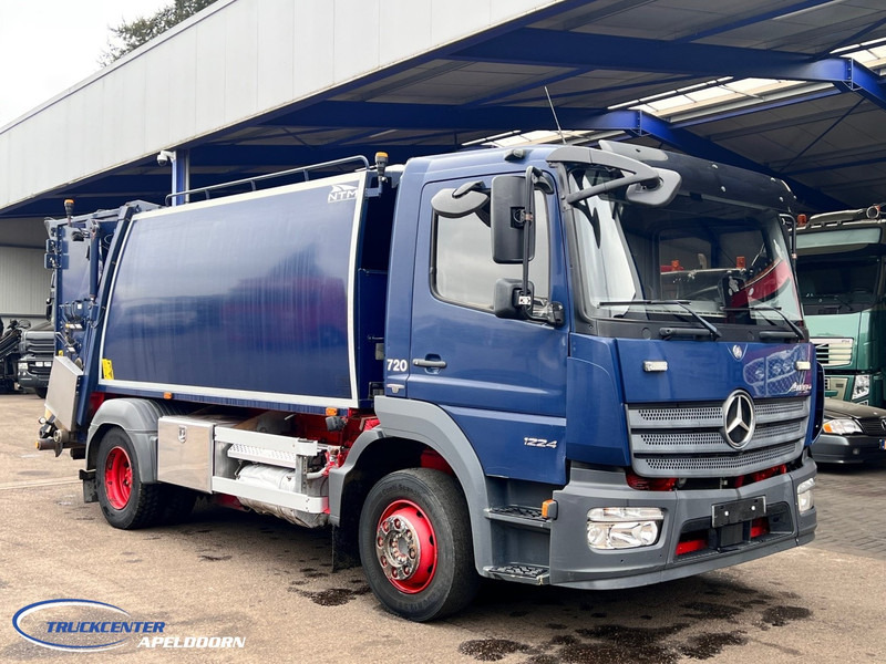 Mercedes-Benz Atego 1224 Euro 6, NTM K-std 1 compartment, AC - Боклукчийска кола: снимка 1 Mercedes-Benz Atego 1224 Euro 6, NTM K-std 1 compartment, AC - Боклукчийска кола: снимка 1