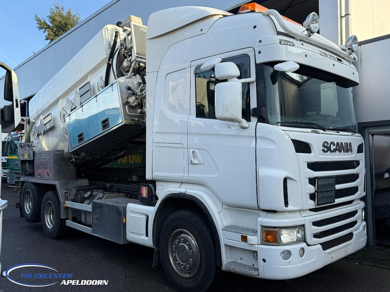 Scania G480 ADR, Roestvrijstaal, 3 Compartimenten, Interconsult - Каналопочистваща машина: снимка 1 Scania G480 ADR, Roestvrijstaal, 3 Compartimenten, Interconsult - Каналопочистваща машина: снимка 1