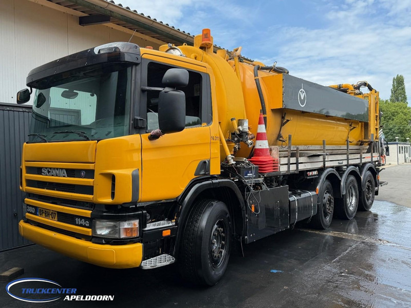 Scania P114GB8X2/4 NA 340 Tussenbak ontbreekt - Каналопочистваща машина: снимка 1 Scania P114GB8X2/4 NA 340 Tussenbak ontbreekt - Каналопочистваща машина: снимка 1