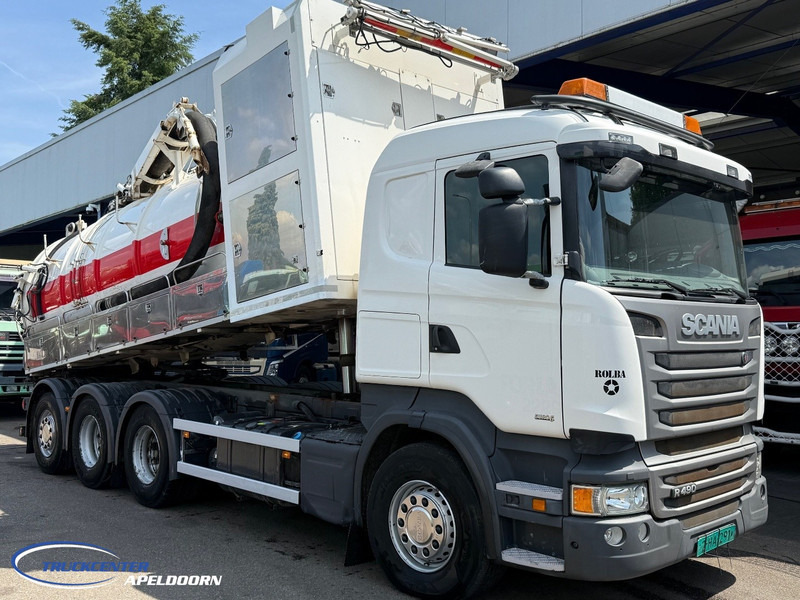 Scania R490 Euro 6, Rolba Inox / Edelstahl, 8x4 - Каналопочистваща машина: снимка 1 Scania R490 Euro 6, Rolba Inox / Edelstahl, 8x4 - Каналопочистваща машина: снимка 1