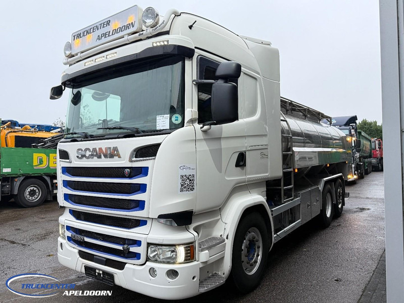 Scania R580 V8 Retarder, Stuuras, 15000 Liter roestvrijstalen tank - Камион цистерна: снимка 3 Scania R580 V8 Retarder, Stuuras, 15000 Liter roestvrijstalen tank - Камион цистерна: снимка 3