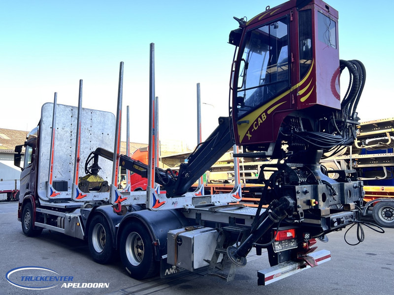 Scania R650 V8 NGS 6x4, Retarder, Jonsered ('18) - Камион за дърва, Камион с кран: снимка 4 Scania R650 V8 NGS 6x4, Retarder, Jonsered ('18) - Камион за дърва, Камион с кран: снимка 4