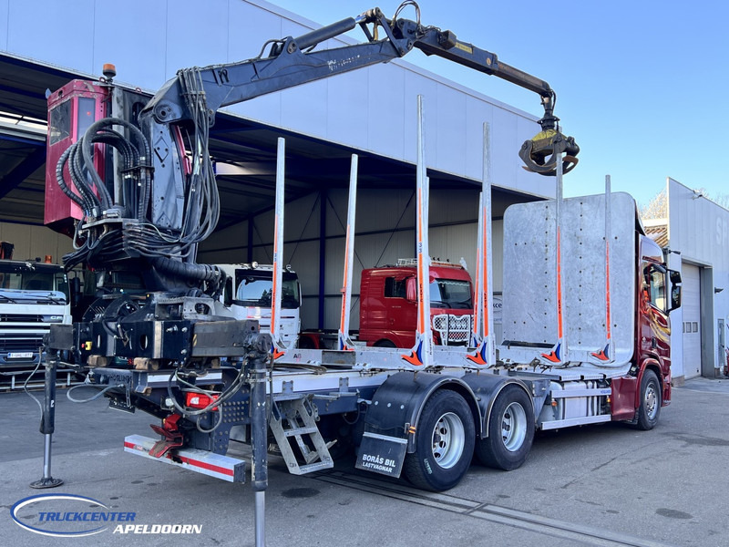 Scania R650 V8 NGS 6x4, Retarder, Jonsered ('19) - Камион за дърва, Камион с кран: снимка 2 Scania R650 V8 NGS 6x4, Retarder, Jonsered ('19) - Камион за дърва, Камион с кран: снимка 2