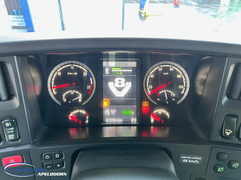 Влекач Scania R580 V8 6x4, Euro 6, Retarder, Highline, 74 Tons: снимка 10