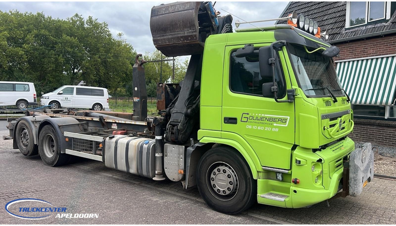 Volvo FM 410 EEV 6X2 Palfinger Epsilon Q170Z - Мултилифт с кука камион, Камион с кран: снимка 1 Volvo FM 410 EEV 6X2 Palfinger Epsilon Q170Z - Мултилифт с кука камион, Камион с кран: снимка 1