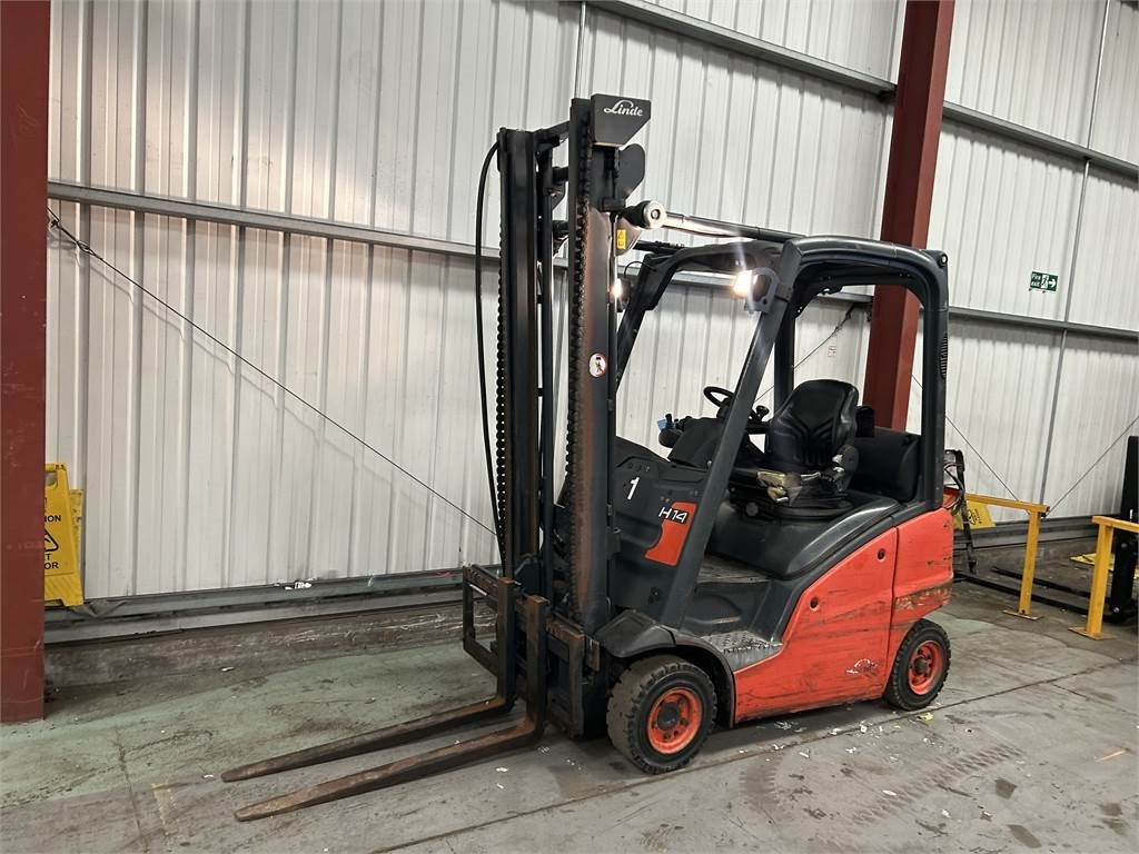 Linde H14T-01 - Газокар: снимка 2 Linde H14T-01 - Газокар: снимка 2