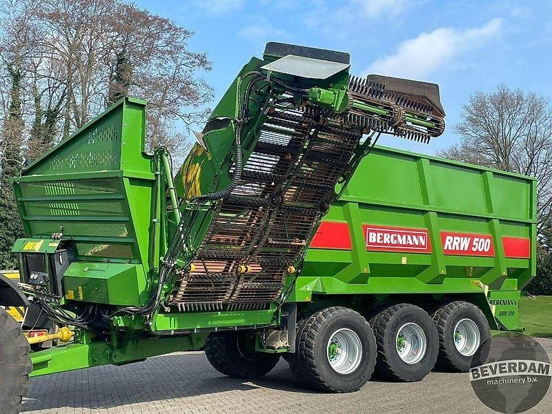 Селскостопанско ремарке Bergmann RRW 500 Bietenoverlaadwagen Rübenreinigungswagen: снимка 1