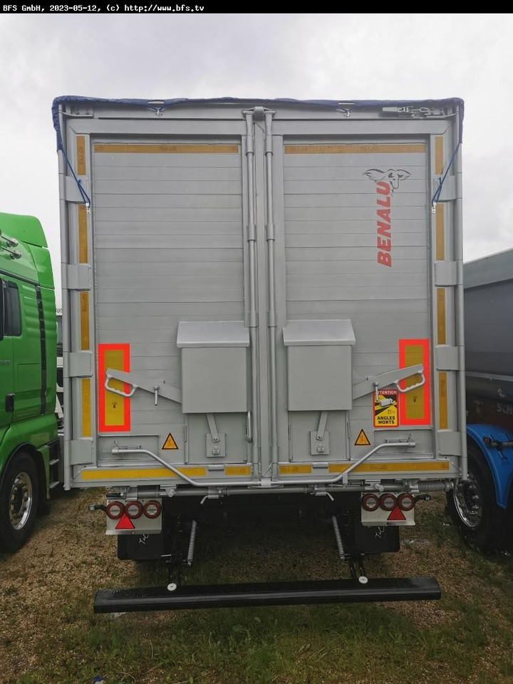 Benalu OPTILINER Alumulde 65m³, VN Optiliner 11400 H23 - Самосвал полуремарке: снимка 3 Benalu OPTILINER Alumulde 65m³, VN Optiliner 11400 H23 - Самосвал полуремарке: снимка 3