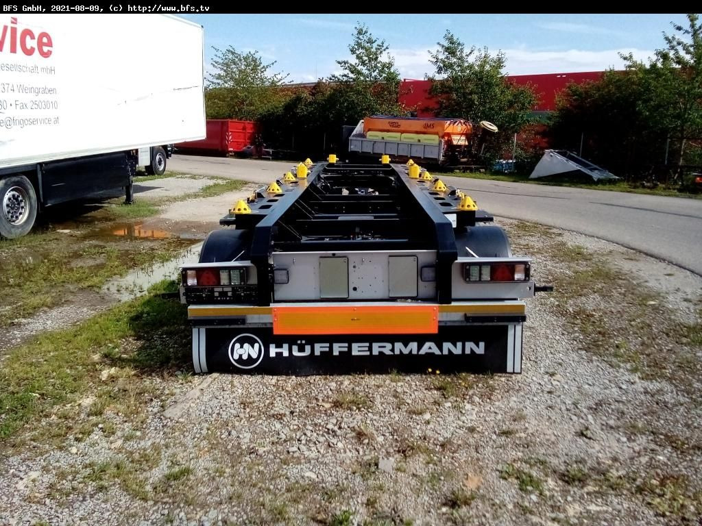Hüffermann Vario-Carrier HMA 2424 ZB 3-Achs für Absetzmulde - Мултилифт/ Лифтдъмпер ремарке: снимка 2 Hüffermann Vario-Carrier HMA 2424 ZB 3-Achs für Absetzmulde - Мултилифт/ Лифтдъмпер ремарке: снимка 2