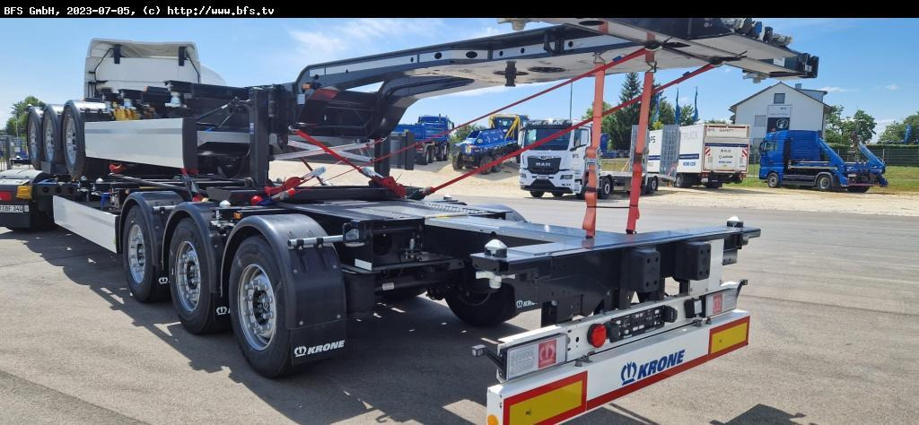 Krone Container Chassi SDC 27 eLTU5-2 Krone Container Chassi SDC 27 eLTU5-2 - Контейнеровоз/ Сменна каросерия полуремарке: снимка 1 Krone Container Chassi SDC 27 eLTU5-2 Krone Container Chassi SDC 27 eLTU5-2 - Контейнеровоз/ Сменна каросерия полуремарке: снимка 1