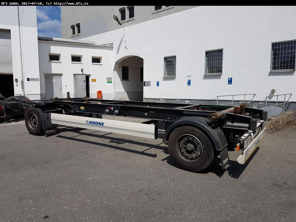 Krone Lafette AZ 18E BDF Lafette - Контейнеровоз/ Сменна каросерия ремарке: снимка 2 Krone Lafette AZ 18E BDF Lafette - Контейнеровоз/ Сменна каросерия ремарке: снимка 2