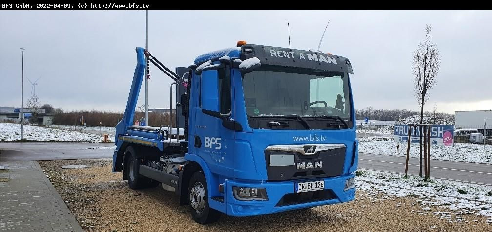 MAN TGL (TG3) 12.250 4x2 BL CH 12T Meiller - Мултилифт за контейнери камион: снимка 1 MAN TGL (TG3) 12.250 4x2 BL CH 12T Meiller - Мултилифт за контейнери камион: снимка 1