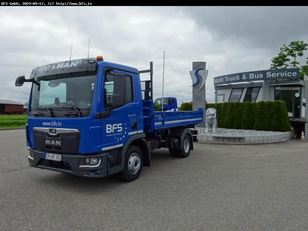 MAN TGL (TG3) 8.220 4x2 BB CH TG3, - Бус самосвал: снимка 1 MAN TGL (TG3) 8.220 4x2 BB CH TG3, - Бус самосвал: снимка 1