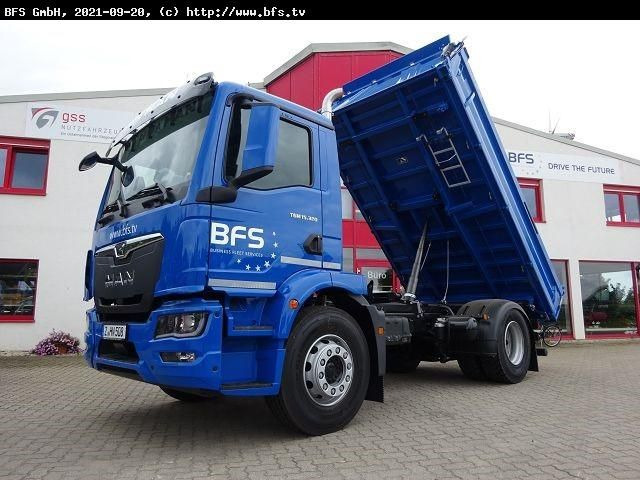 MAN TGM (TG3) 15.320 4x2 BL 3-Seiten Kipper, Anhänge - Самосвал камион: снимка 1 MAN TGM (TG3) 15.320 4x2 BL 3-Seiten Kipper, Anhänge - Самосвал камион: снимка 1