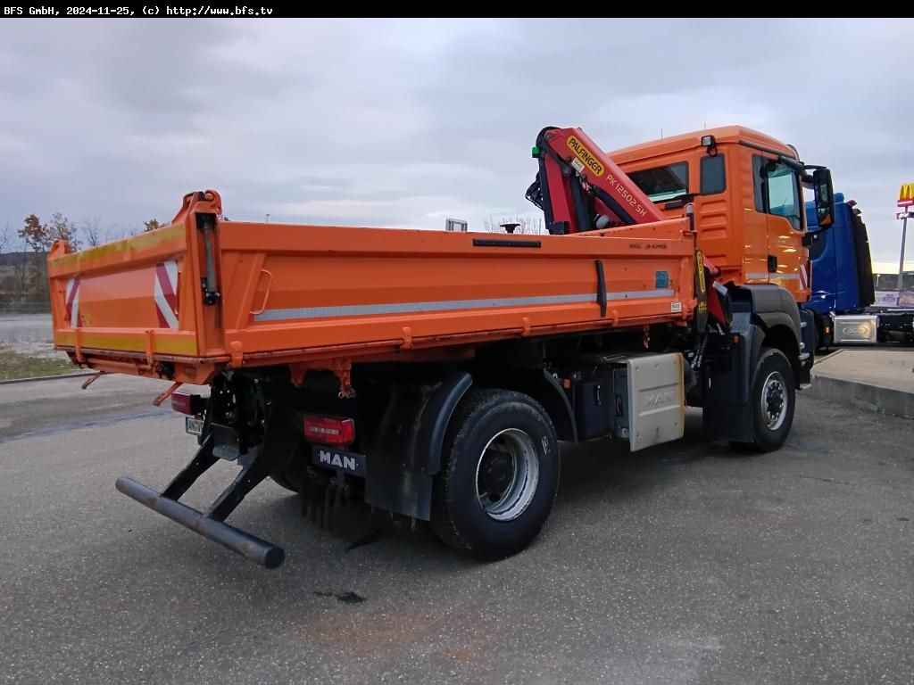 MAN TGS 18.500 4x4 BL Palfinger, WiDi, Hydrodrive - Самосвал камион: снимка 2 MAN TGS 18.500 4x4 BL Palfinger, WiDi, Hydrodrive - Самосвал камион: снимка 2