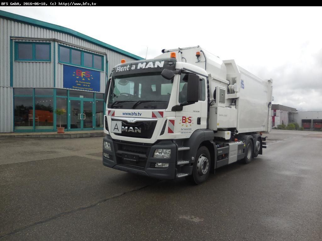 MAN TGS 26.360 6x2-2 LL HS SL Speedline 29 PPK - Боклукчийска кола: снимка 1 MAN TGS 26.360 6x2-2 LL HS SL Speedline 29 PPK - Боклукчийска кола: снимка 1