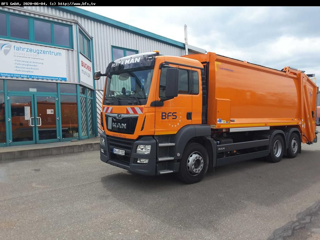 MAN TGS 28.320 6x2-4 BL HS HL Olympus 23 - Omni-DEKA - Боклукчийска кола: снимка 1 MAN TGS 28.320 6x2-4 BL HS HL Olympus 23 - Omni-DEKA - Боклукчийска кола: снимка 1